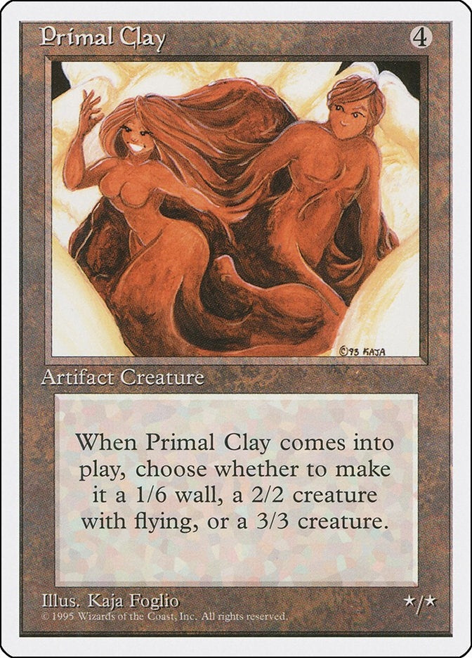 Image for Primal Clay (Fourth Edition) (4ED) - Magic: The Gathering