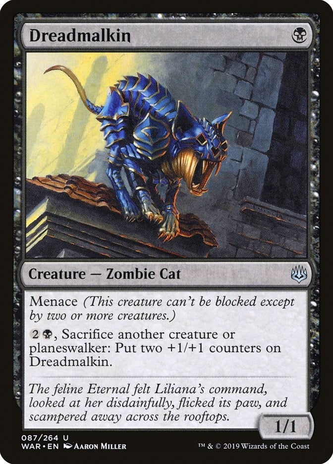 Image for Dreadmalkin (87) (WAR) - Magic: The Gathering