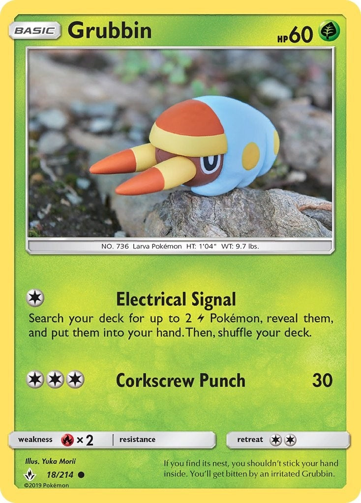 Grubbin (18/214) (SM - Unbroken Bonds)