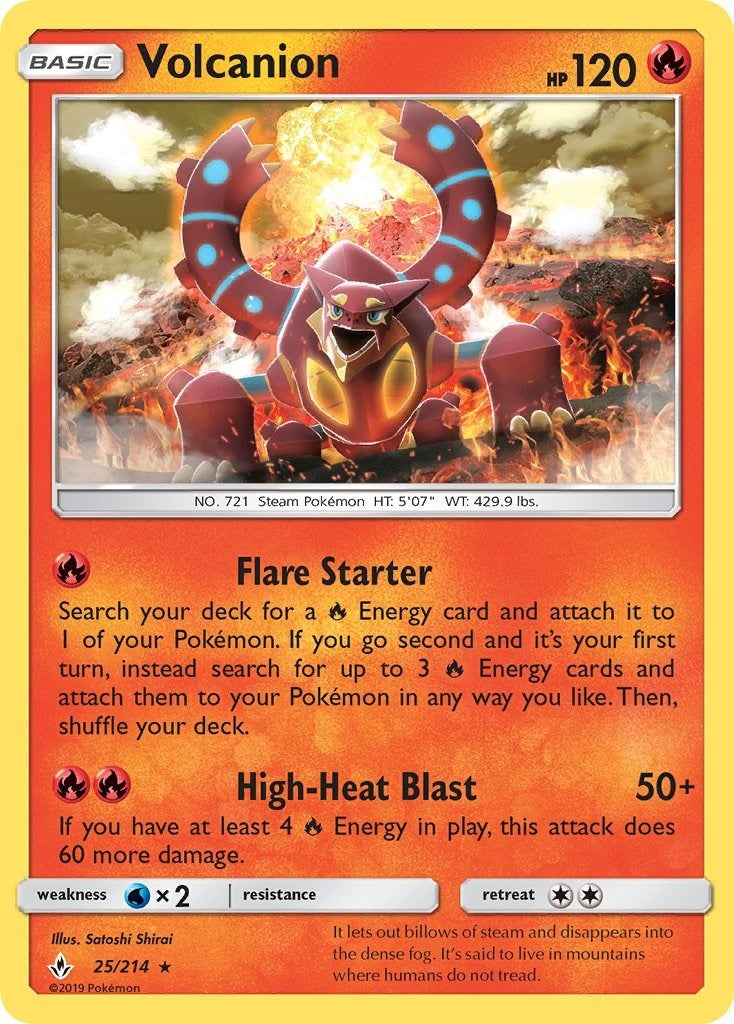 Volcanion (25/214) (SM - Unbroken Bonds)