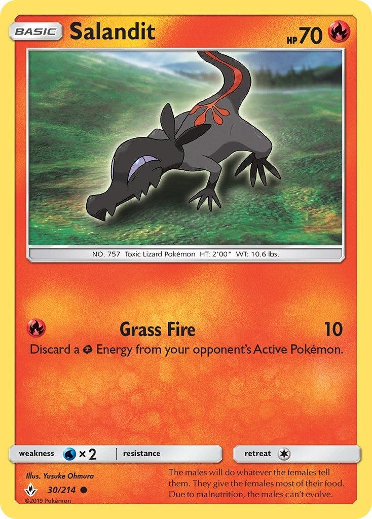 Salandit (30/214) (SM - Unbroken Bonds)