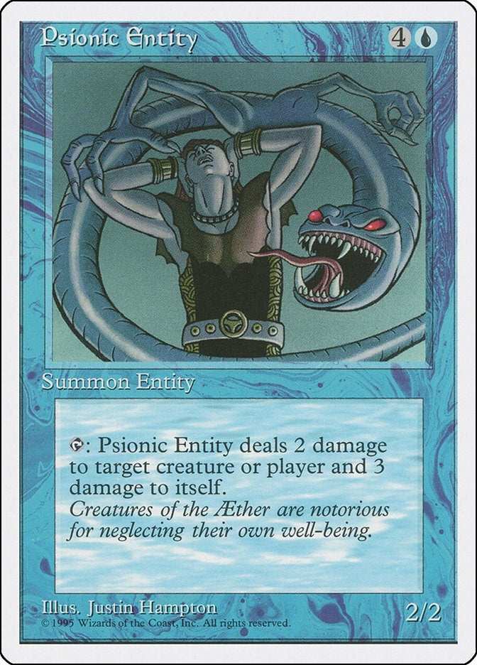 Image for Psionic Entity (Fourth Edition) (4ED) - Magic: The Gathering