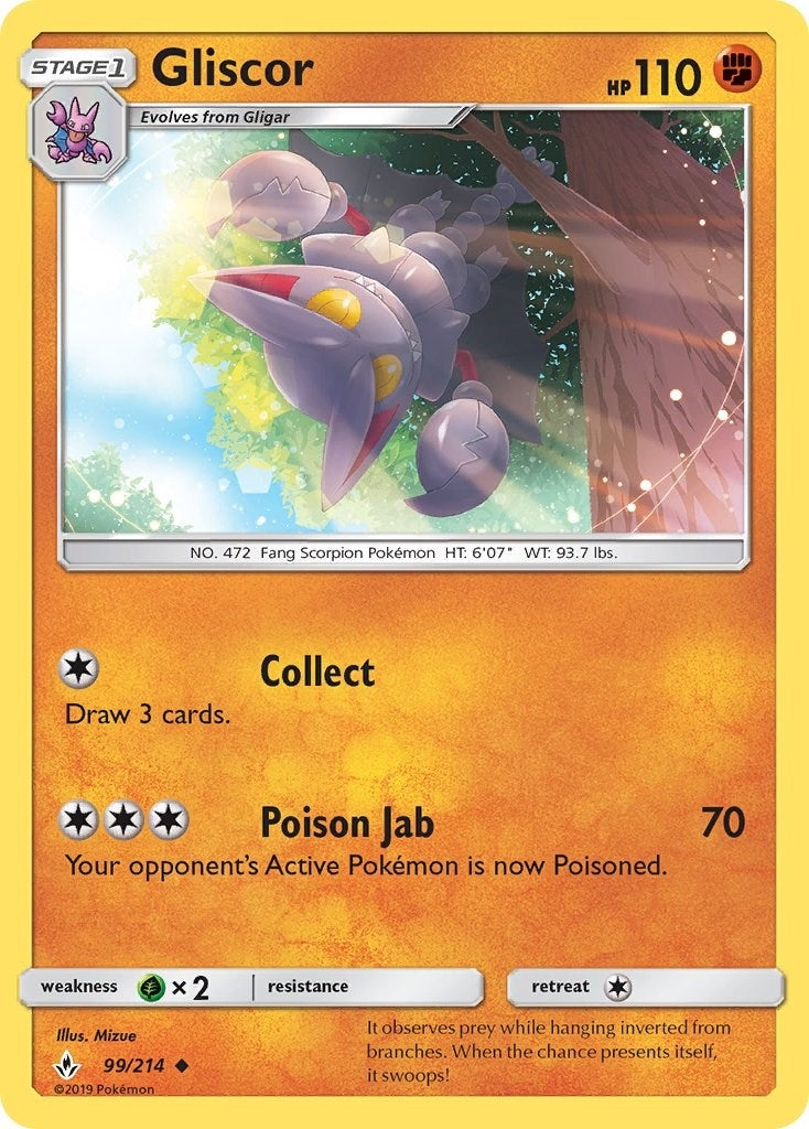 Gliscor (99/214) (SM - Unbroken Bonds)