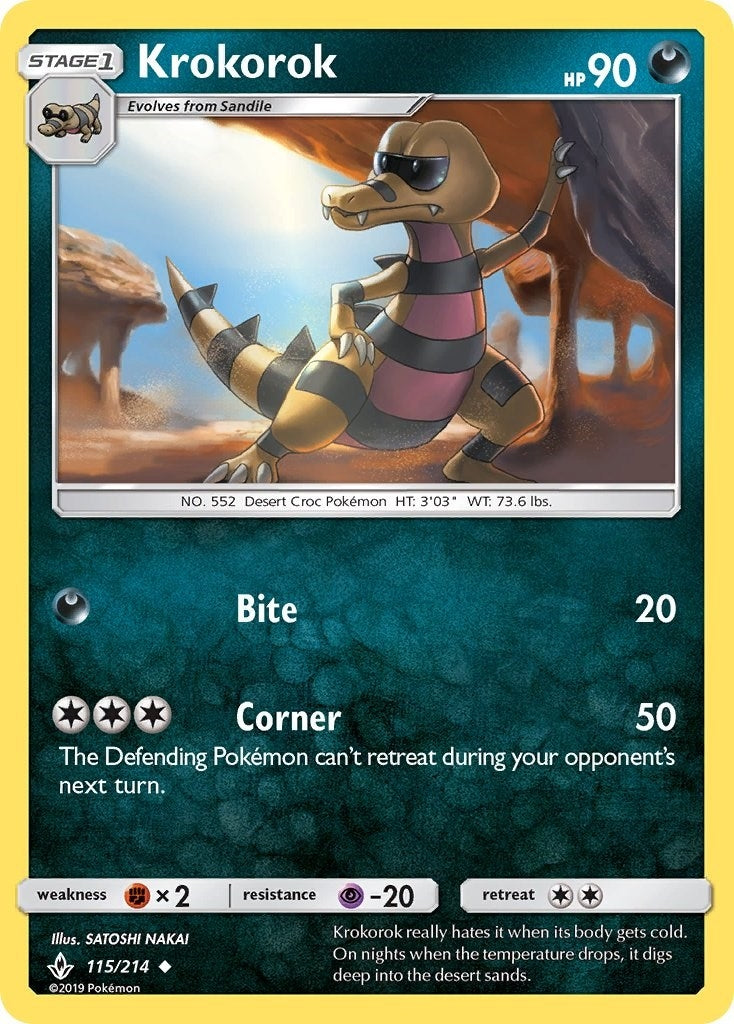 Krokorok (115/214) (SM - Unbroken Bonds)