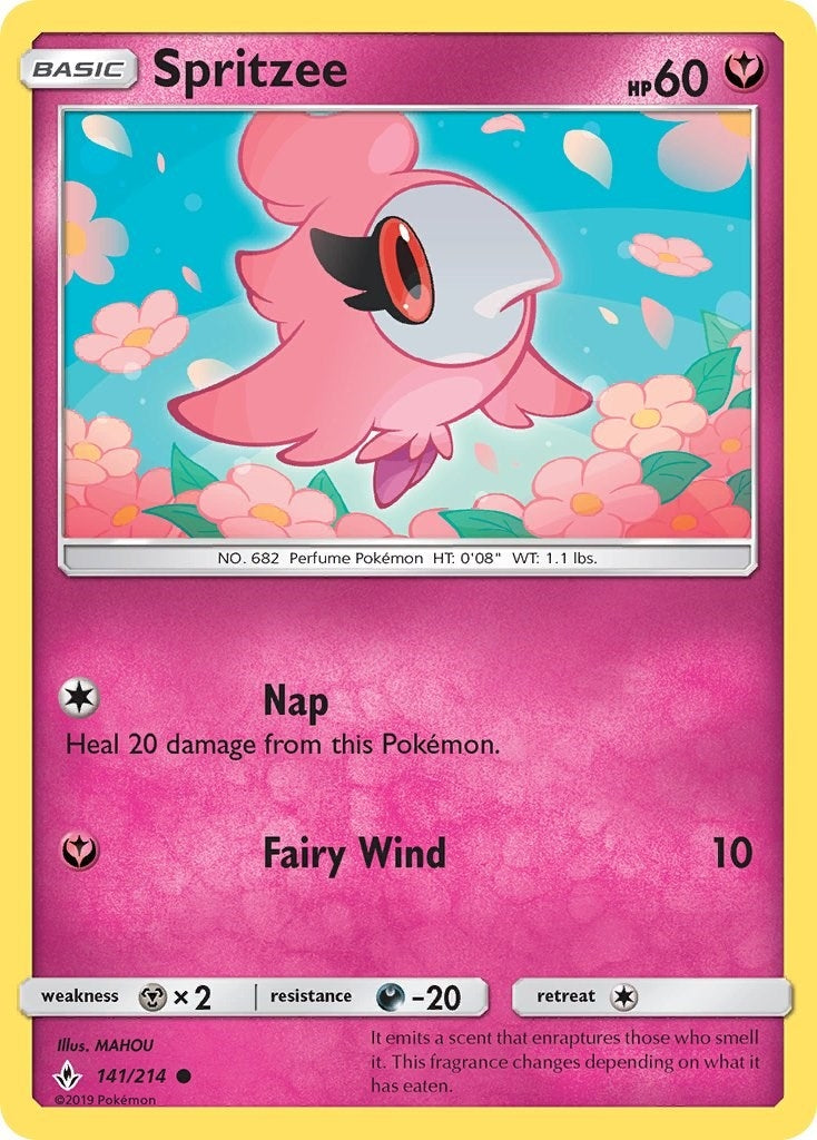 Spritzee (141/214) (SM - Unbroken Bonds)