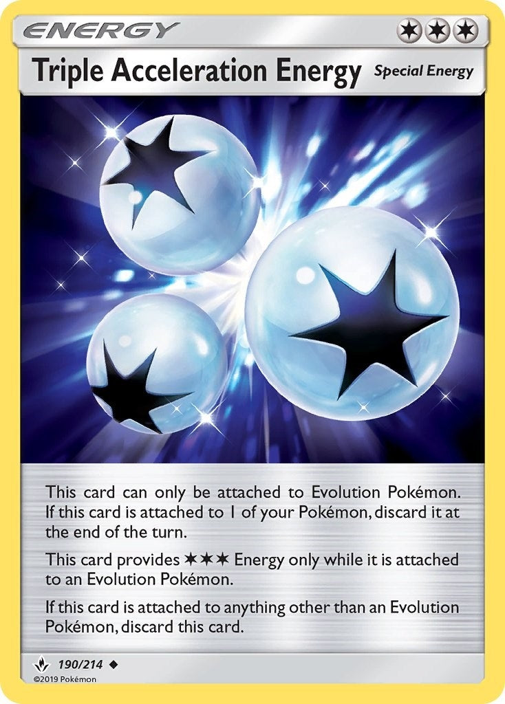 Triple Acceleration Energy (190/214) (SM - Unbroken Bonds)