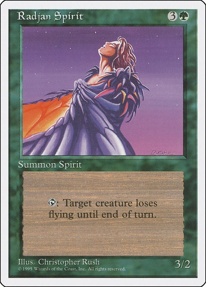 Image for Radjan Spirit (Fourth Edition) (4ED) - Magic: The Gathering