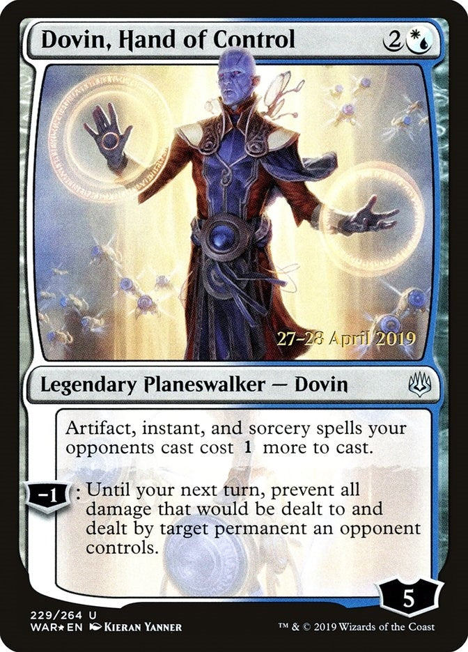 Dovin, Hand of Control (229) (Prerelease Cards)