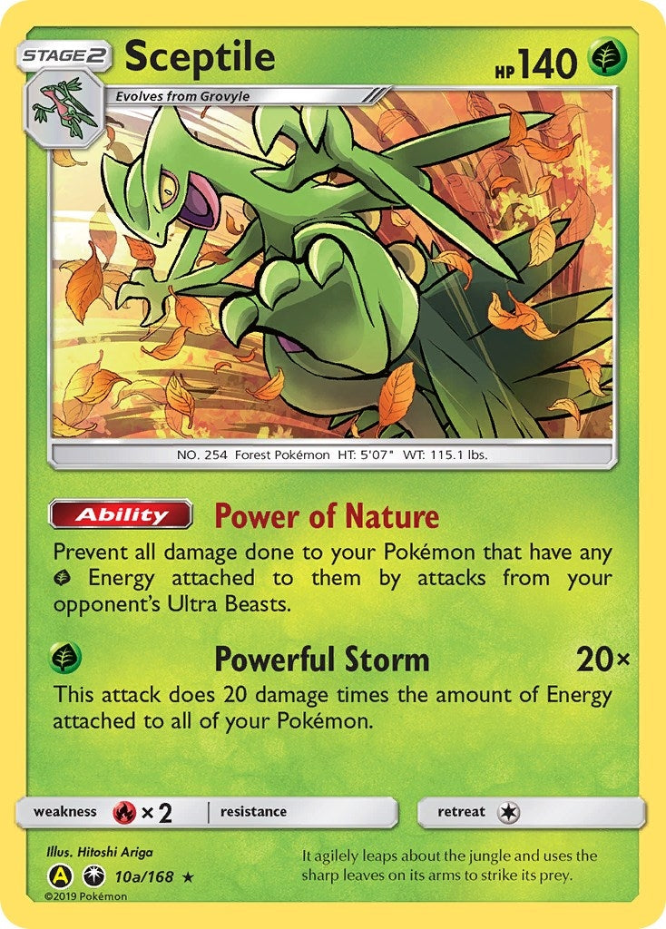 Image for Sceptile - 10a/168 (010a/168) (Alternate Art Promos) (PR) - Pokemon