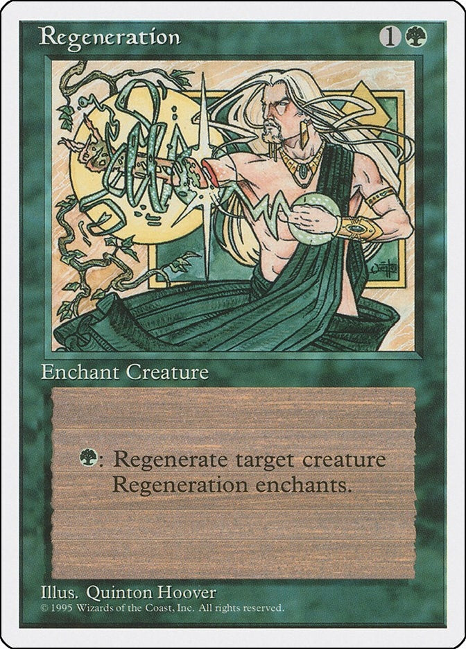 Image for Regeneration (Fourth Edition) (4ED) - Magic: The Gathering
