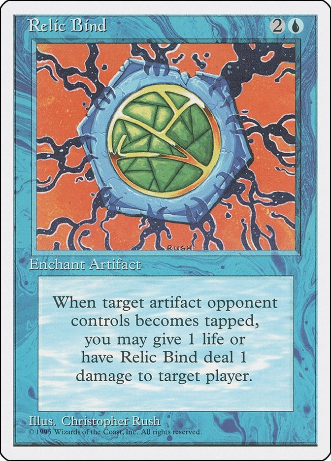Image for Relic Bind (Fourth Edition) (4ED) - Magic: The Gathering