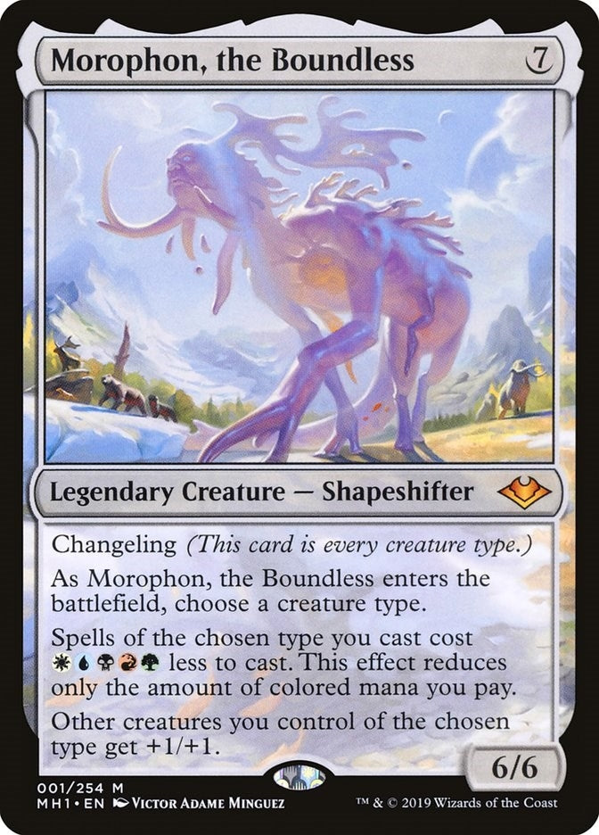 Image for Morophon, the Boundless (1) (MH1) - Magic: The Gathering
