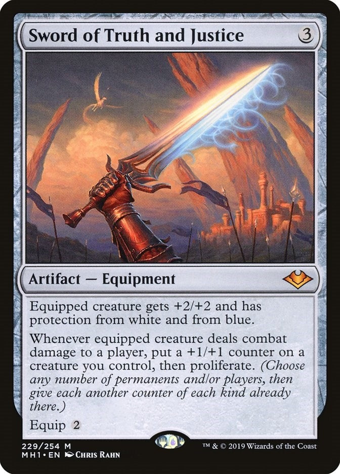 Image for Sword of Truth and Justice (229) (MH1) - Magic: The Gathering