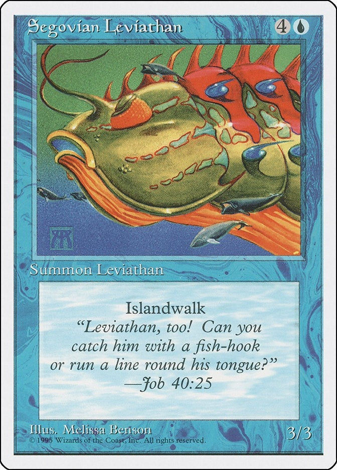 Image for Segovian Leviathan (Fourth Edition) (4ED) - Magic: The Gathering