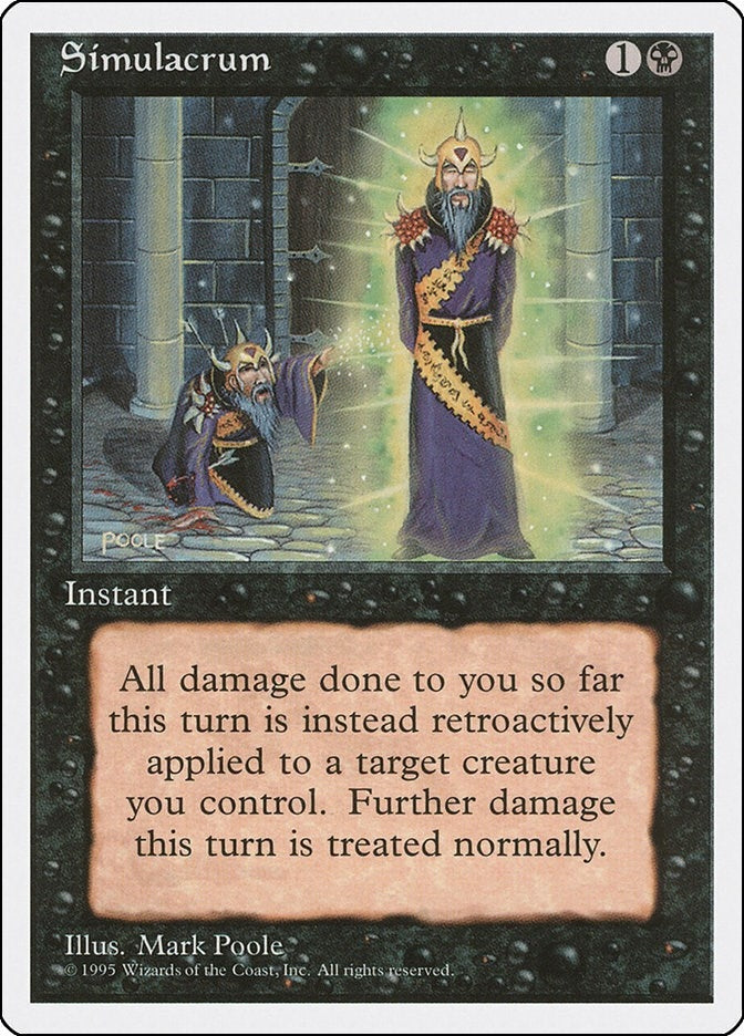 Image for Simulacrum (Fourth Edition) (4ED) - Magic: The Gathering