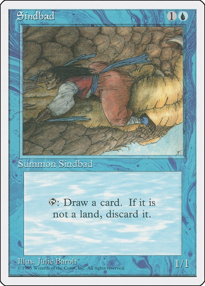 Image for Sindbad (Fourth Edition) (4ED) - Magic: The Gathering
