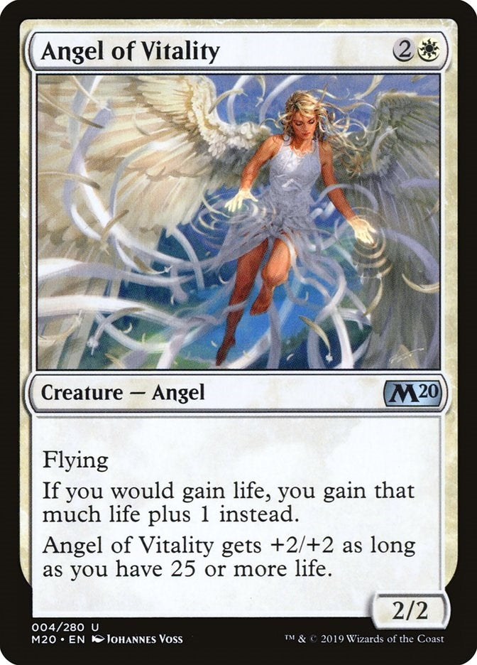 Image for Angel of Vitality (4) (Core Set 2020) (M20) - Magic: The Gathering