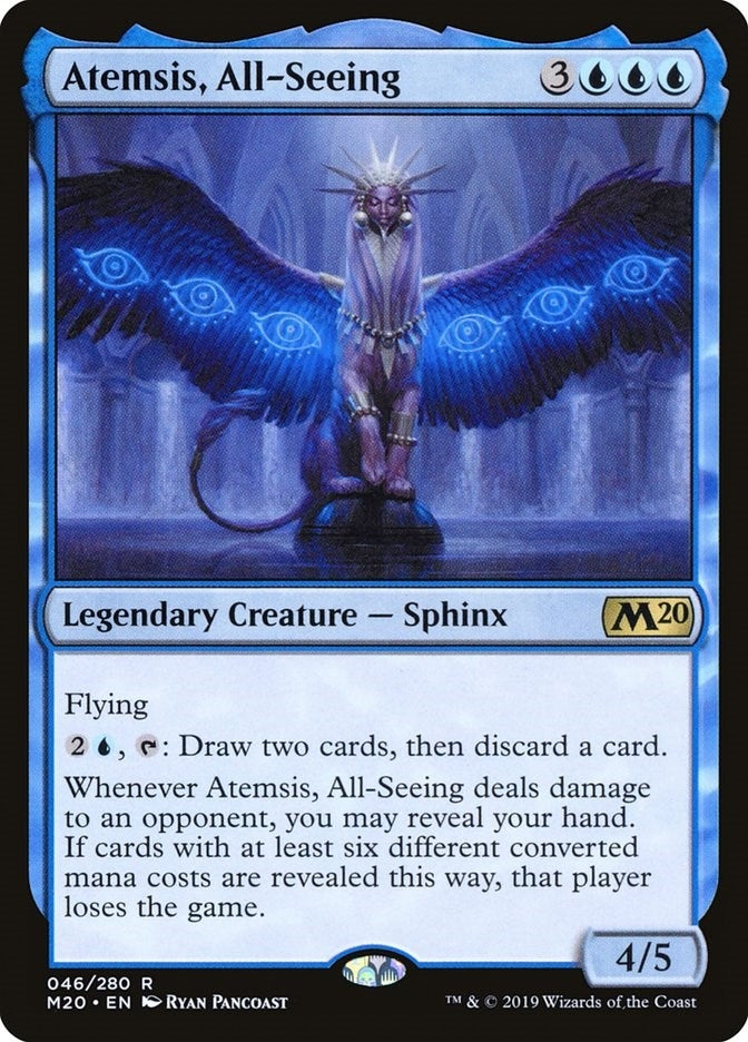 Image for Atemsis, All-Seeing (46) (Core Set 2020) (M20) - Magic: The Gathering