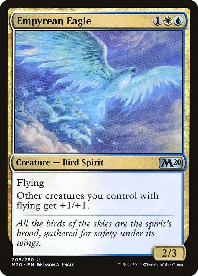 Image for Empyrean Eagle (208) (Core Set 2020) (M20) - Magic: The Gathering