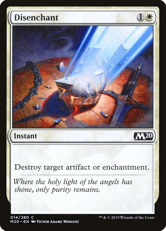 Image for Disenchant (14) (Core Set 2020) (M20) - Magic: The Gathering