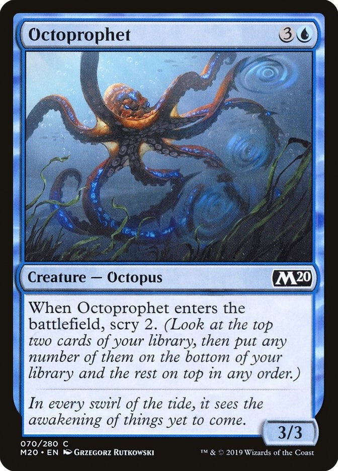 Image for Octoprophet (70) (Core Set 2020) (M20) - Magic: The Gathering