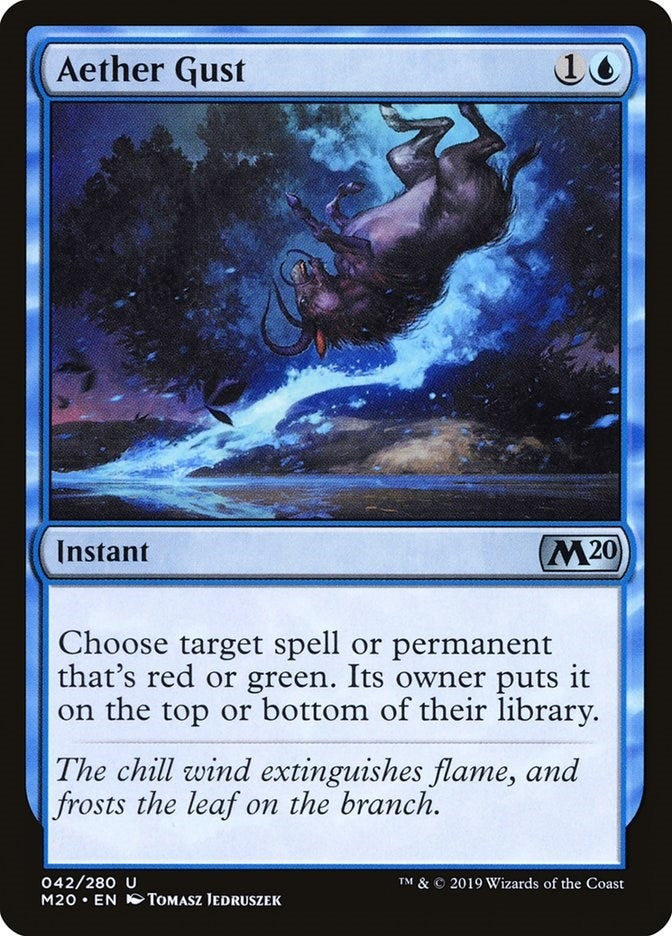 Image for Aether Gust (42) (Core Set 2020) (M20) - Magic: The Gathering