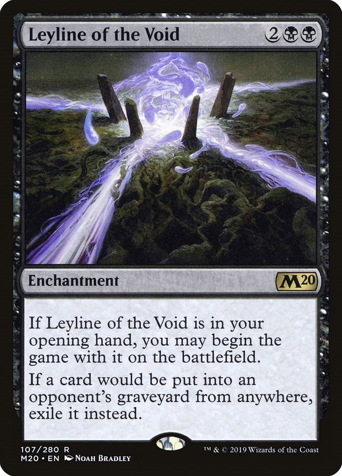 Image for Leyline of the Void (107) (Core Set 2020) (M20) - Magic: The Gathering