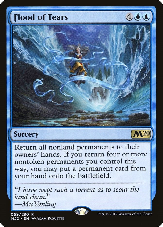 Image for Flood of Tears (59) (Core Set 2020) (M20) - Magic: The Gathering