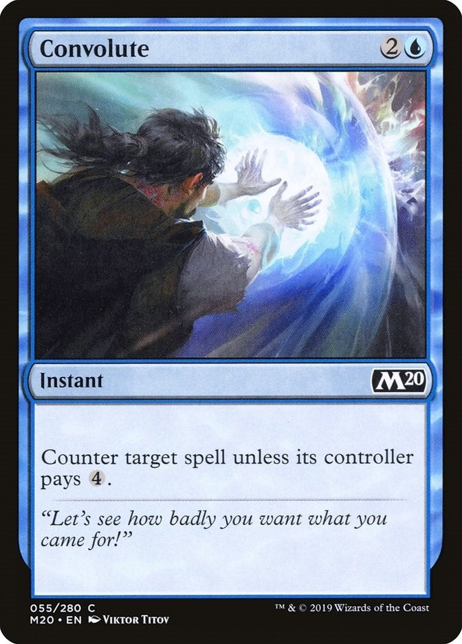 Image for Convolute (55) (Core Set 2020) (M20) - Magic: The Gathering
