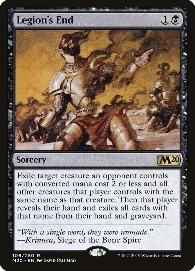 Image for Legion's End (106) (M20) - Magic: The Gathering