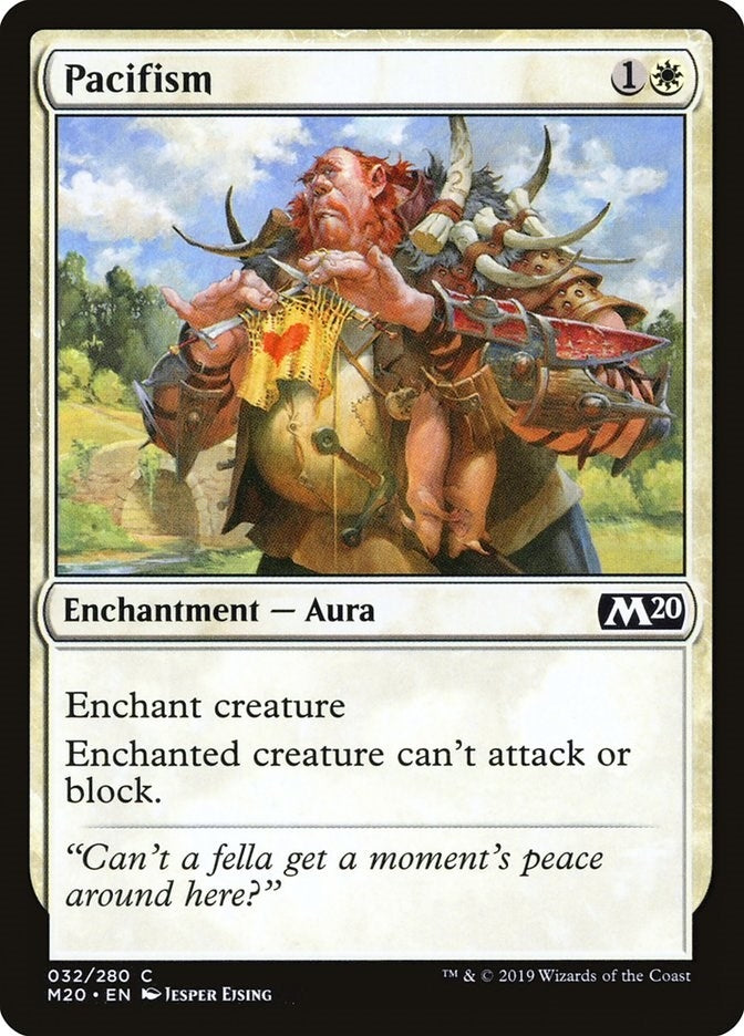 Image for Pacifism (32) (Core Set 2020) (M20) - Magic: The Gathering