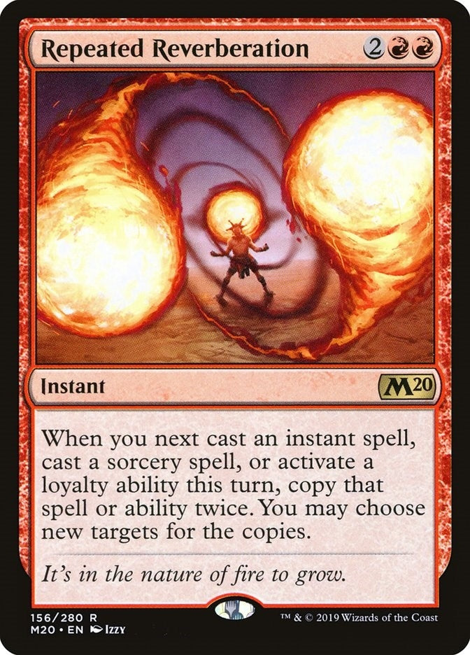 Image for Repeated Reverberation (156) (Core Set 2020) (M20) - Magic: The Gathering