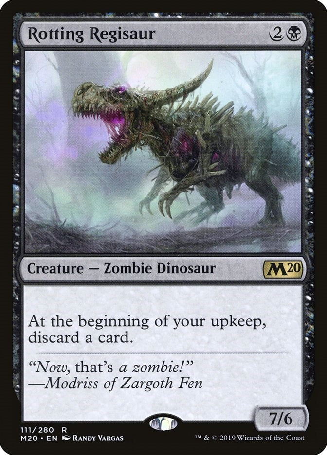 Image for Rotting Regisaur (111) (M20) - Magic: The Gathering