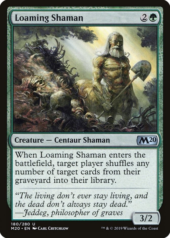 Image for Loaming Shaman (180) (Core Set 2020) (M20) - Magic: The Gathering