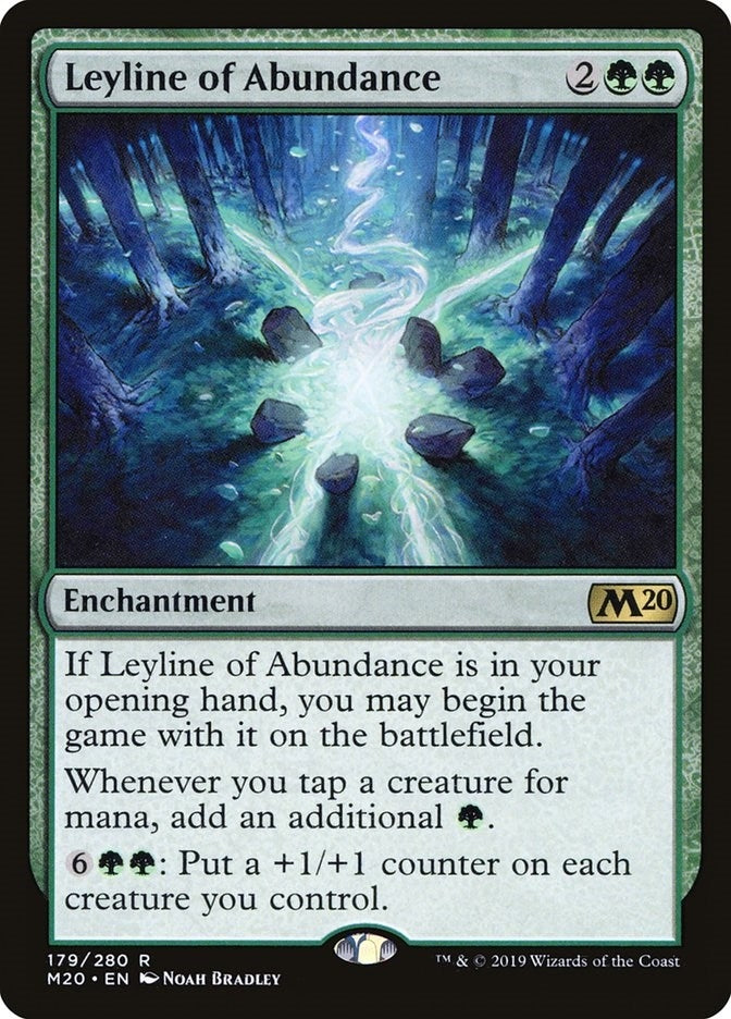 Image for Leyline of Abundance (179) (Core Set 2020) (M20) - Magic: The Gathering