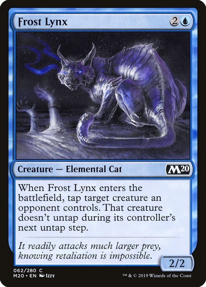 Image for Frost Lynx (62) (Core Set 2020) (M20) - Magic: The Gathering