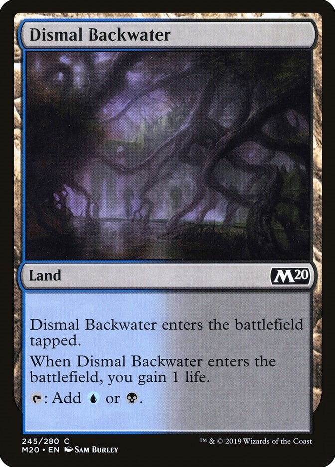 Image for Dismal Backwater (245) (Core Set 2020) (M20) - Magic: The Gathering