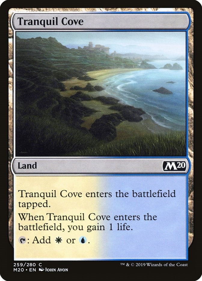 Image for Tranquil Cove (259) (Core Set 2020) (M20) - Magic: The Gathering