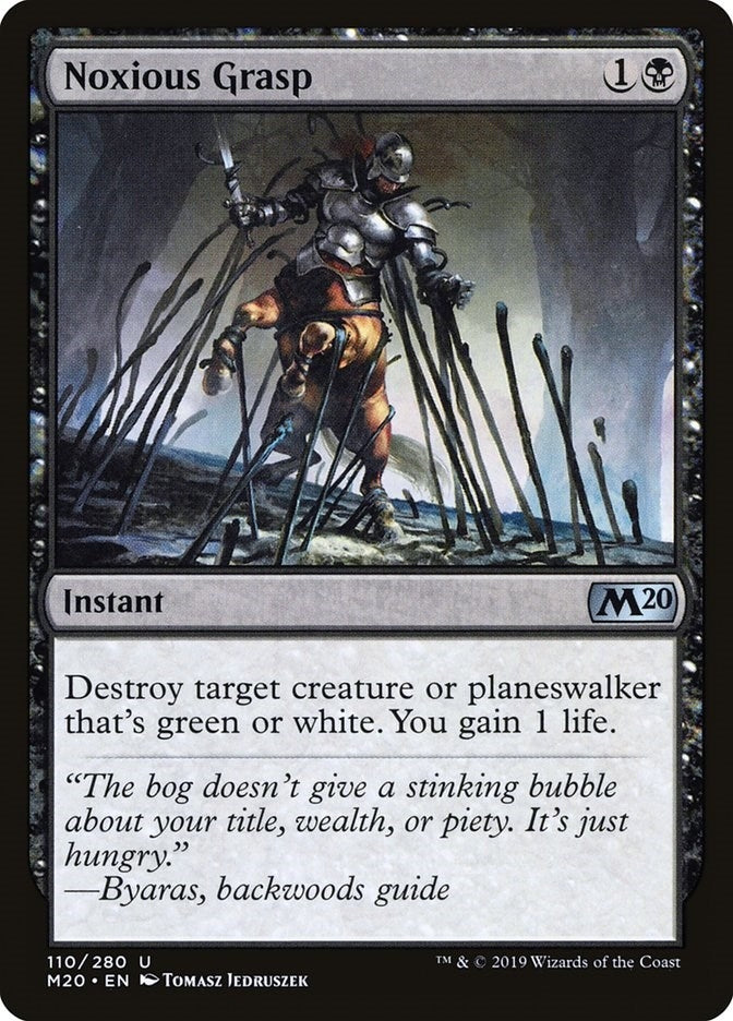 Image for Noxious Grasp (110) (Core Set 2020) (M20) - Magic: The Gathering