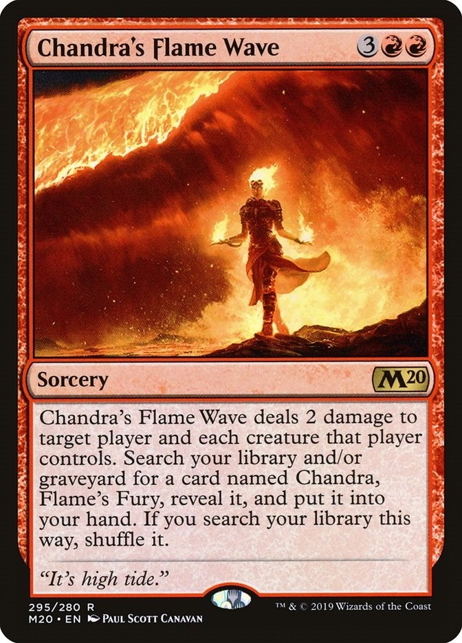 Image for Chandra's Flame Wave (295) (Core Set 2020) (M20) - Magic: The Gathering