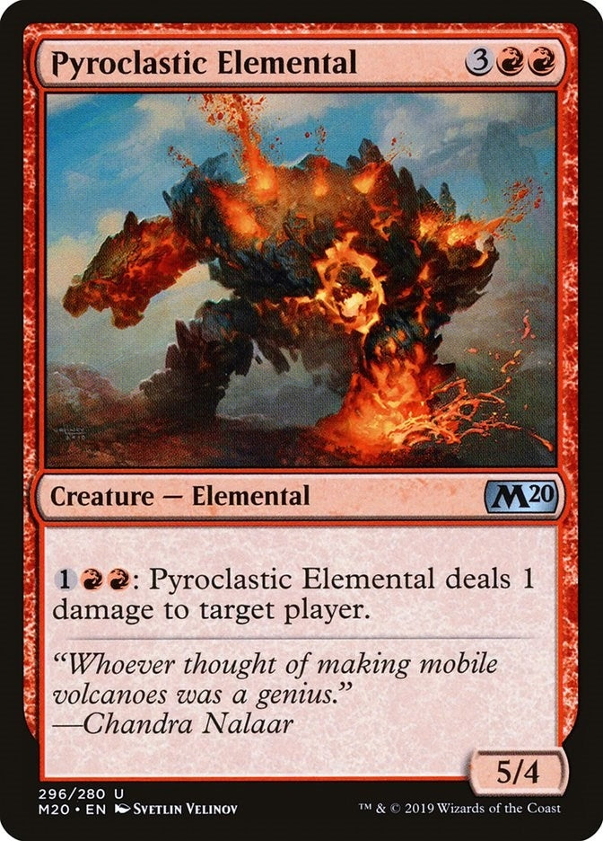 Image for Pyroclastic Elemental (296) (Core Set 2020) (M20) - Magic: The Gathering
