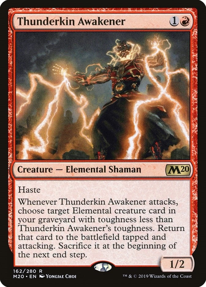 Image for Thunderkin Awakener (162) (Core Set 2020) (M20) - Magic: The Gathering