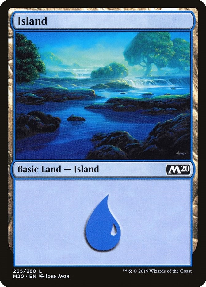 Image for Island (265) (Core Set 2020) (M20) - Magic: The Gathering