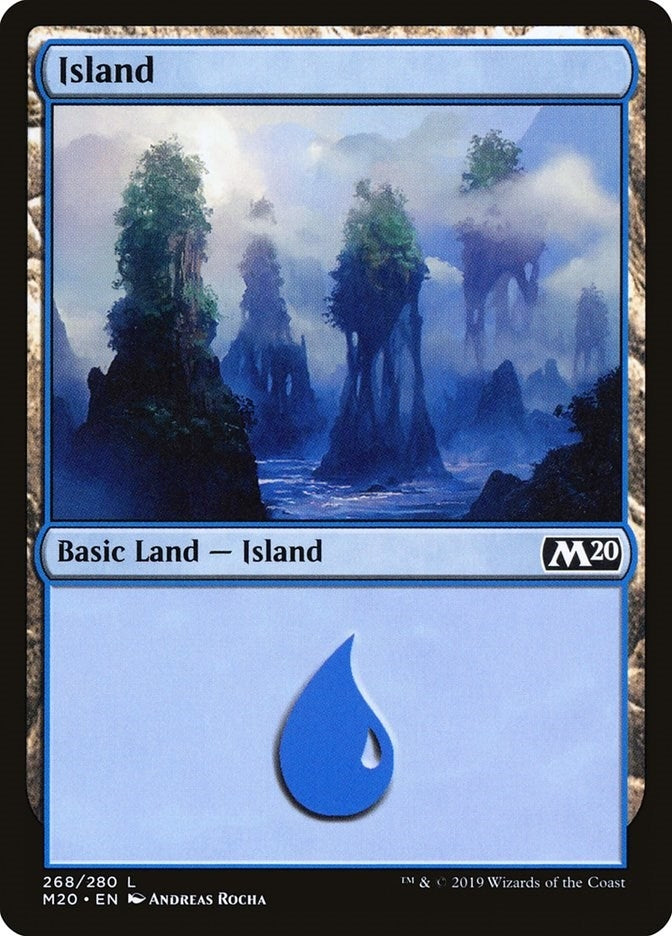 Image for Island (268) (268) (Core Set 2020) (M20) - Magic: The Gathering
