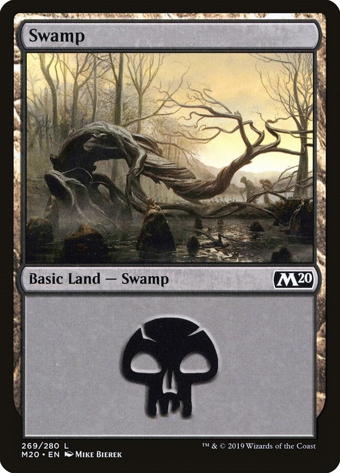 Image for Swamp (269) (Core Set 2020) (M20) - Magic: The Gathering