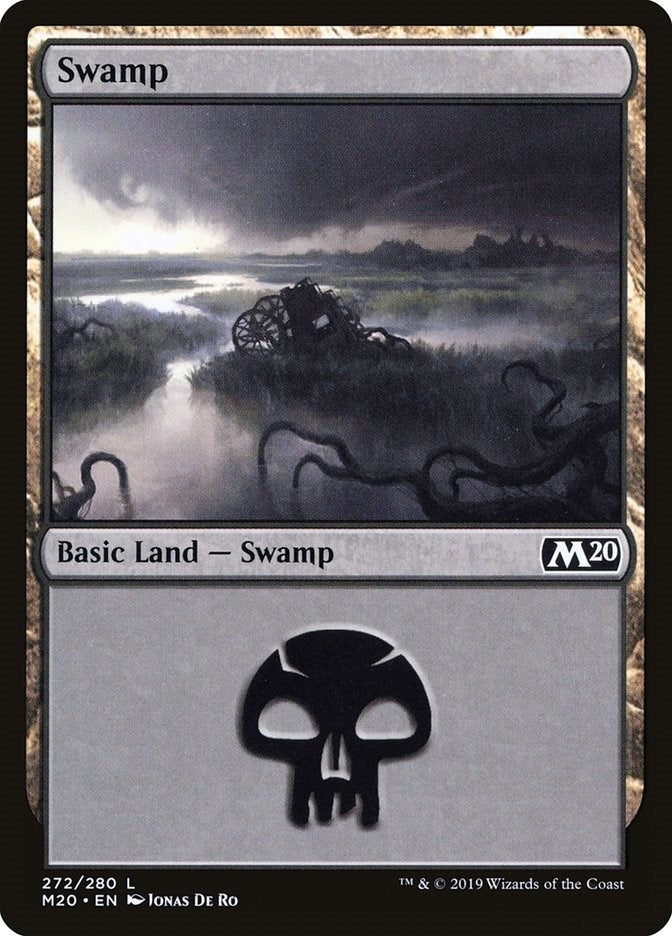 Image for Swamp (272) (272) (Core Set 2020) (M20) - Magic: The Gathering
