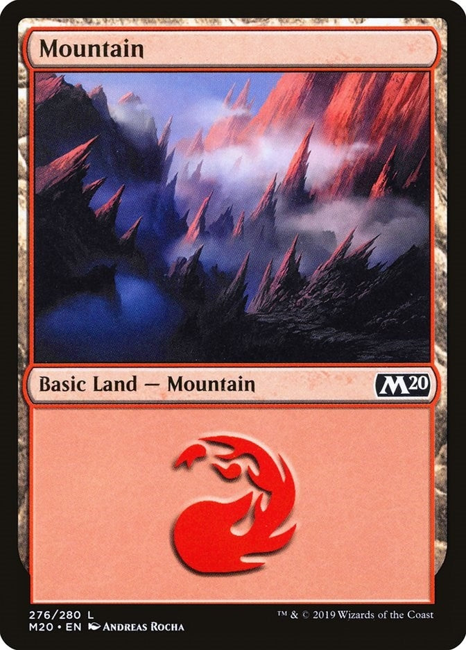 Image for Mountain (276) (276) (Core Set 2020) (M20) - Magic: The Gathering