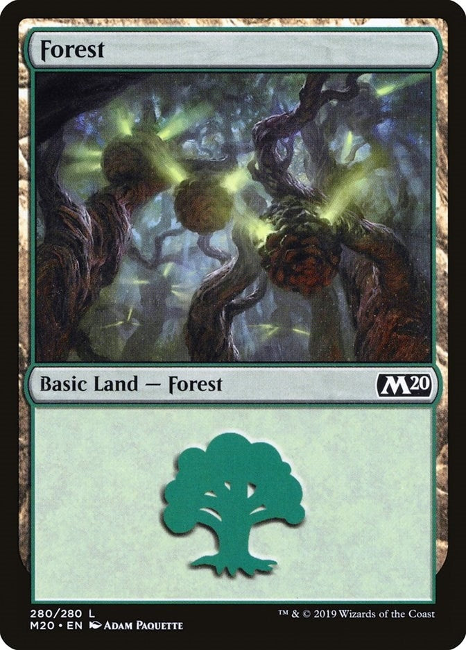 Image for Forest (280) (280) (Core Set 2020) (M20) - Magic: The Gathering