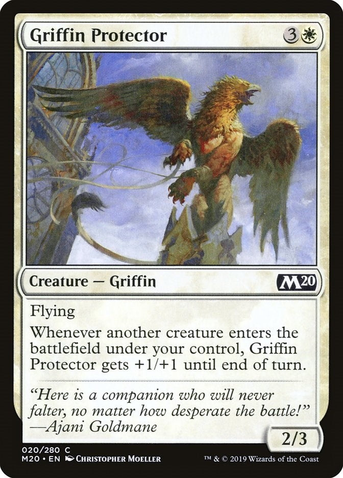 Image for Griffin Protector (20) (Core Set 2020) (M20) - Magic: The Gathering