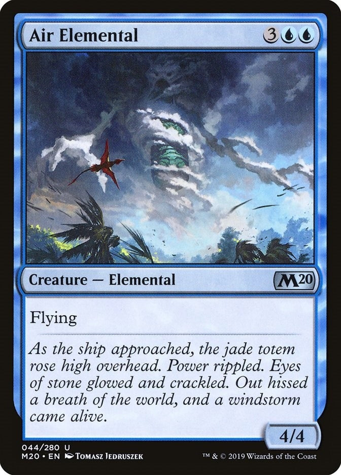 Image for Air Elemental (44) (Core Set 2020) (M20) - Magic: The Gathering
